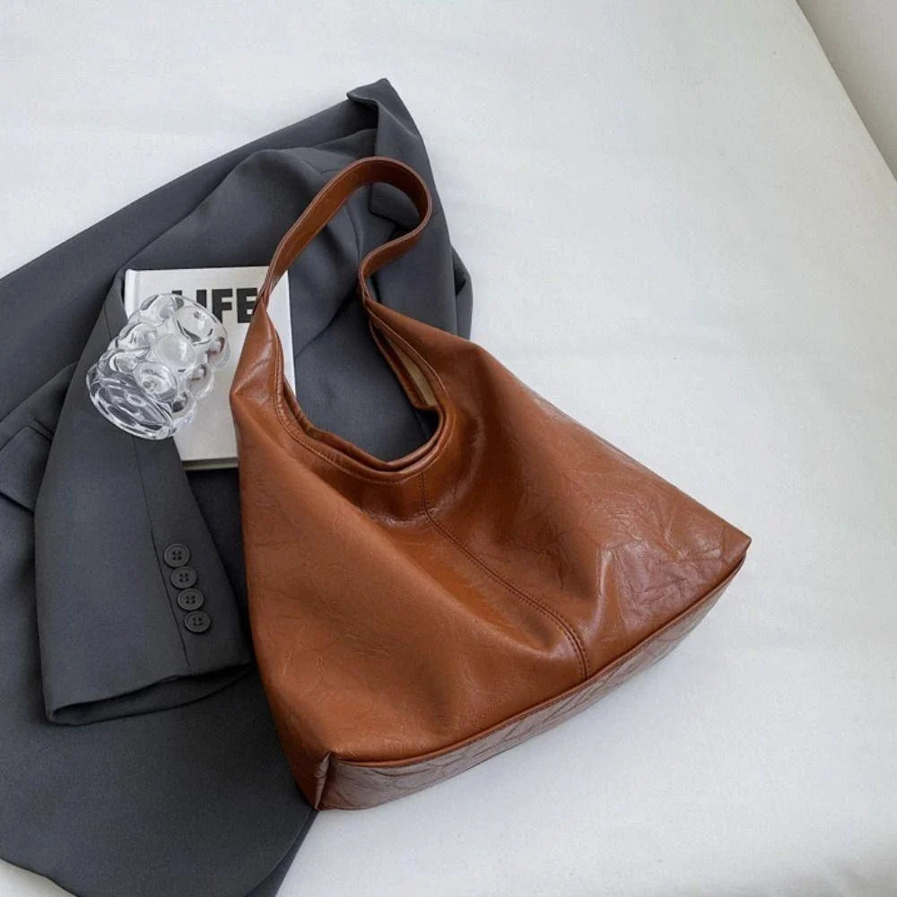 Bella Novelle vintage shopper van kunstleer, productfoto