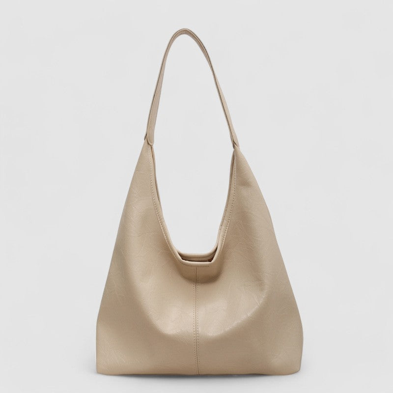 Bella Novelle vintage shopper van kunstleer in wit