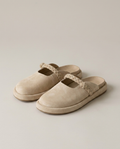 Bella Novelle slipper met touwdetail in beige, productfoto