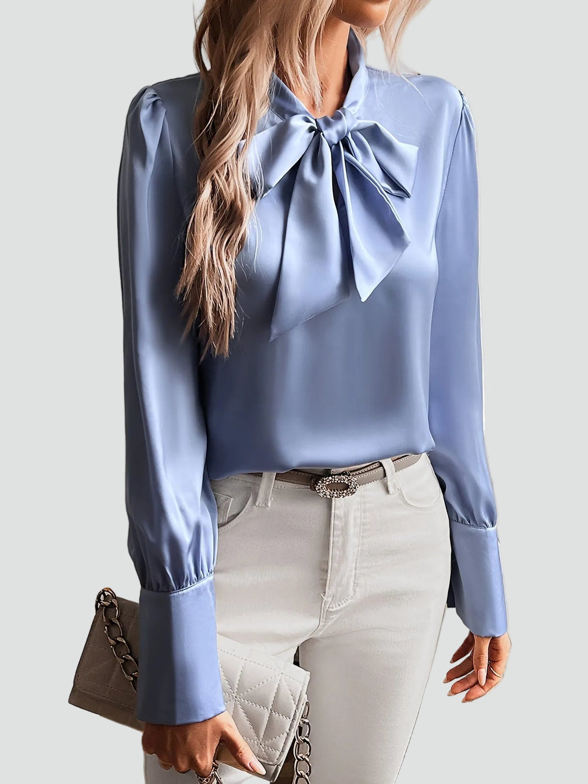 Bella Novelle strikblouse, productfoto