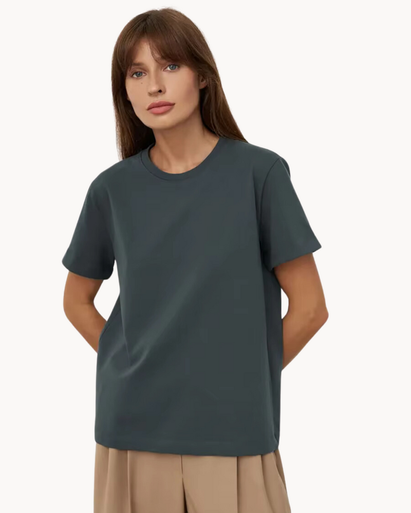 Bella Novelle katoenen T-shirt dames, productfoto 11