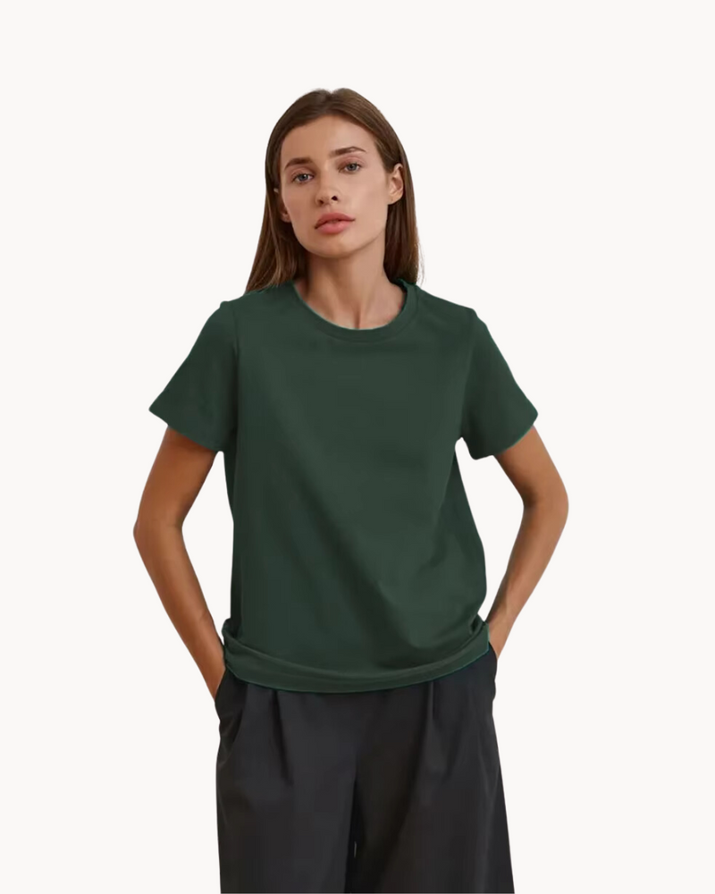 Bella Novelle katoenen T-shirt dames, productfoto 15
