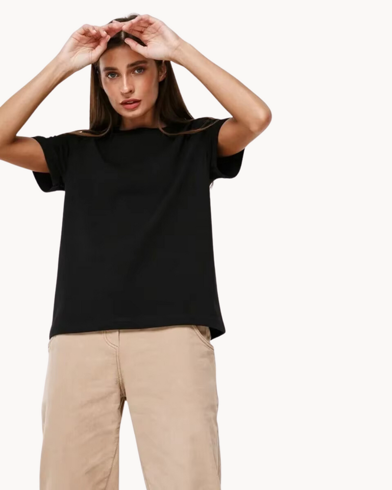 Bella Novelle katoenen T-shirt dames, productfoto 6