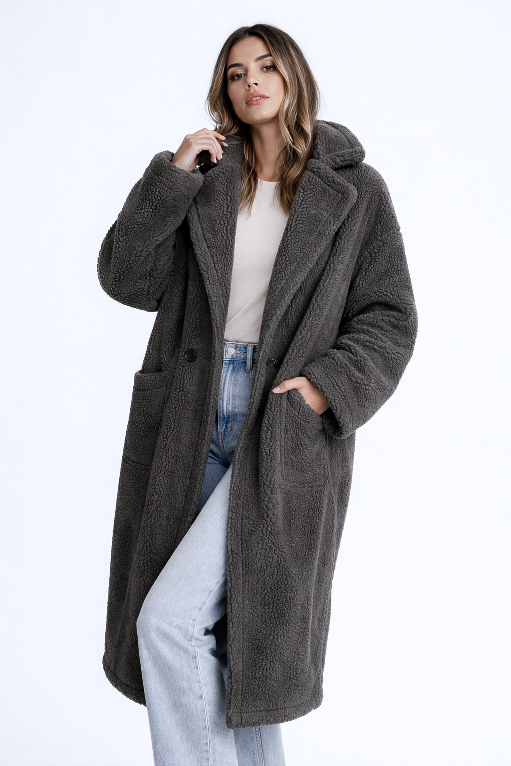 Bella Novelle lange teddyjas dames, productfoto 34