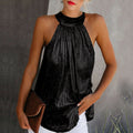 Bella Novelle glitter haltertop dames, productfoto 2
