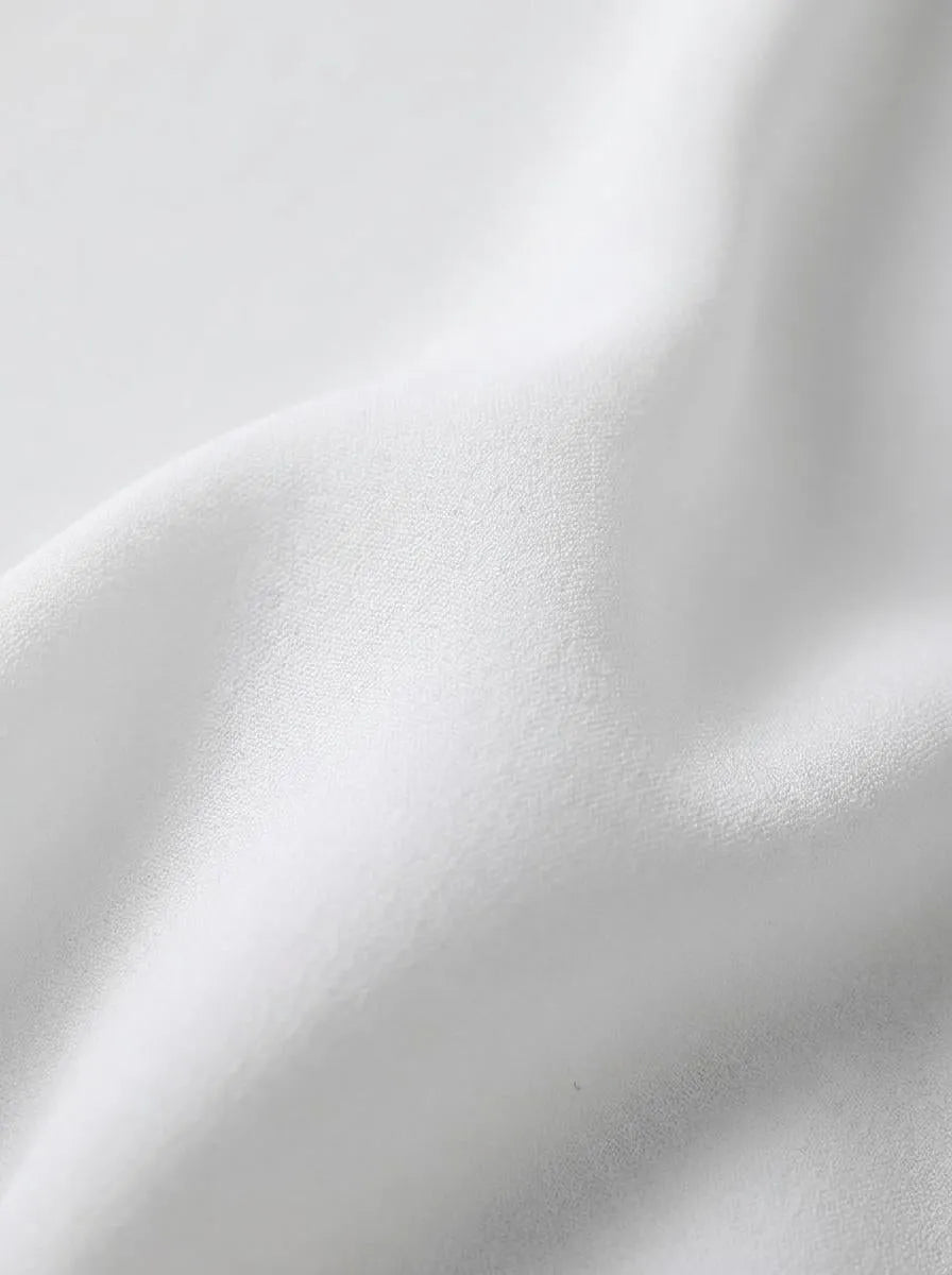 Bella Novelle Top Mouwloos V-Hals - stofdetail