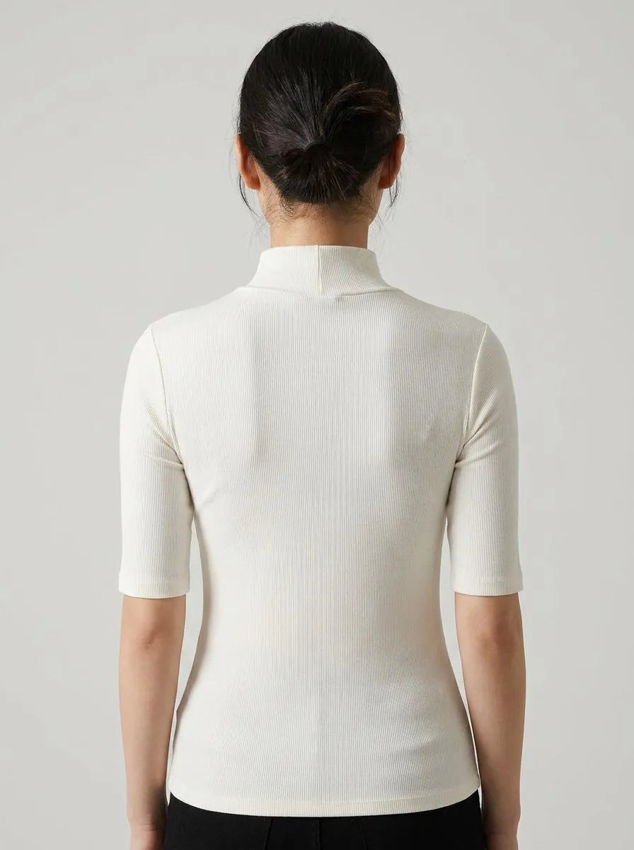 Bella Novelle Top Slim Fit Col - achteraanzicht