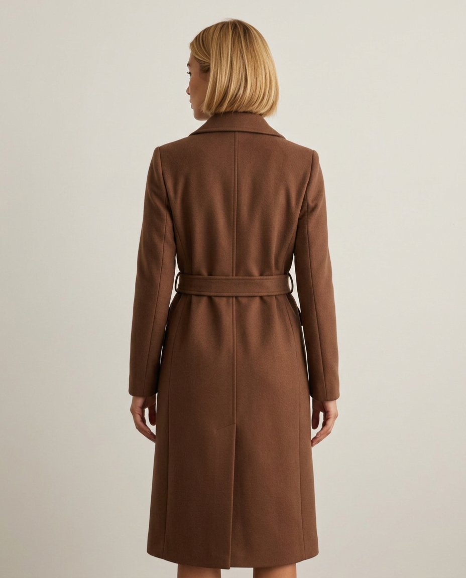Bella Novelle trenchcoat, achteraanzicht