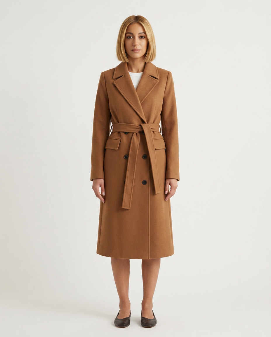 Bella Novelle trenchcoat in bruin