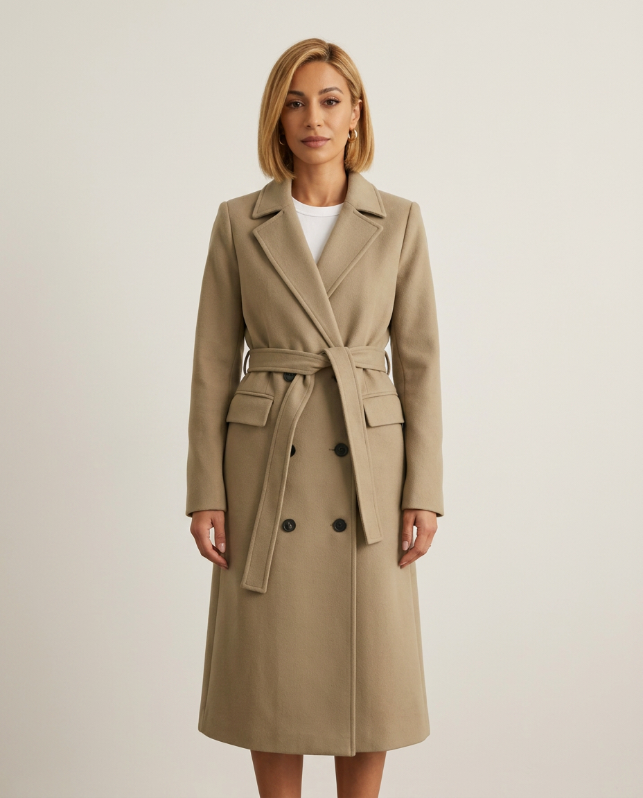 Bella Novelle trenchcoat in khaki