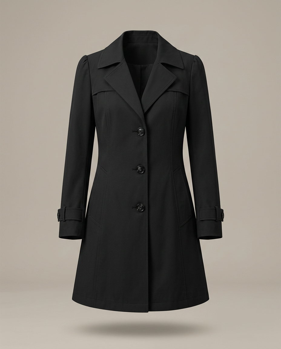 Bella Novelle getailleerde trenchcoat, productfoto