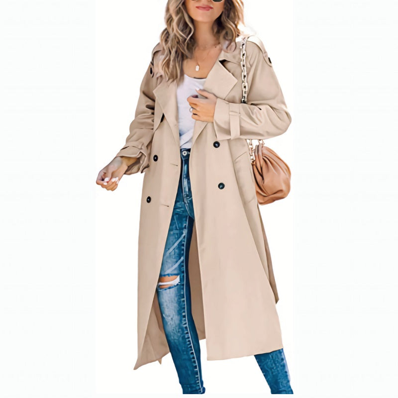 Bella Novelle trenchcoat, zijaanzicht