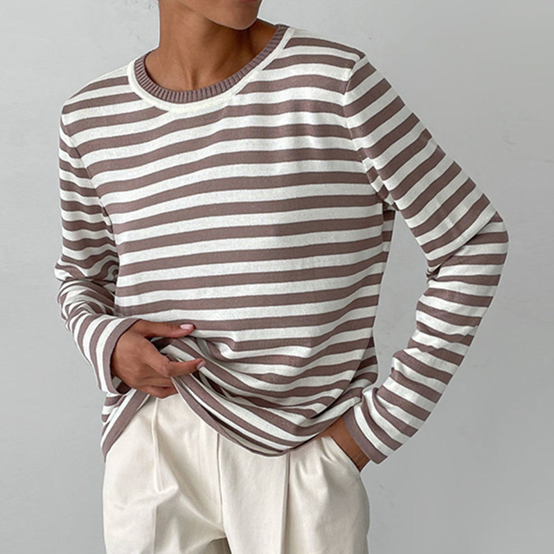 Bella Novelle gestreepte trui dames, productfoto 5