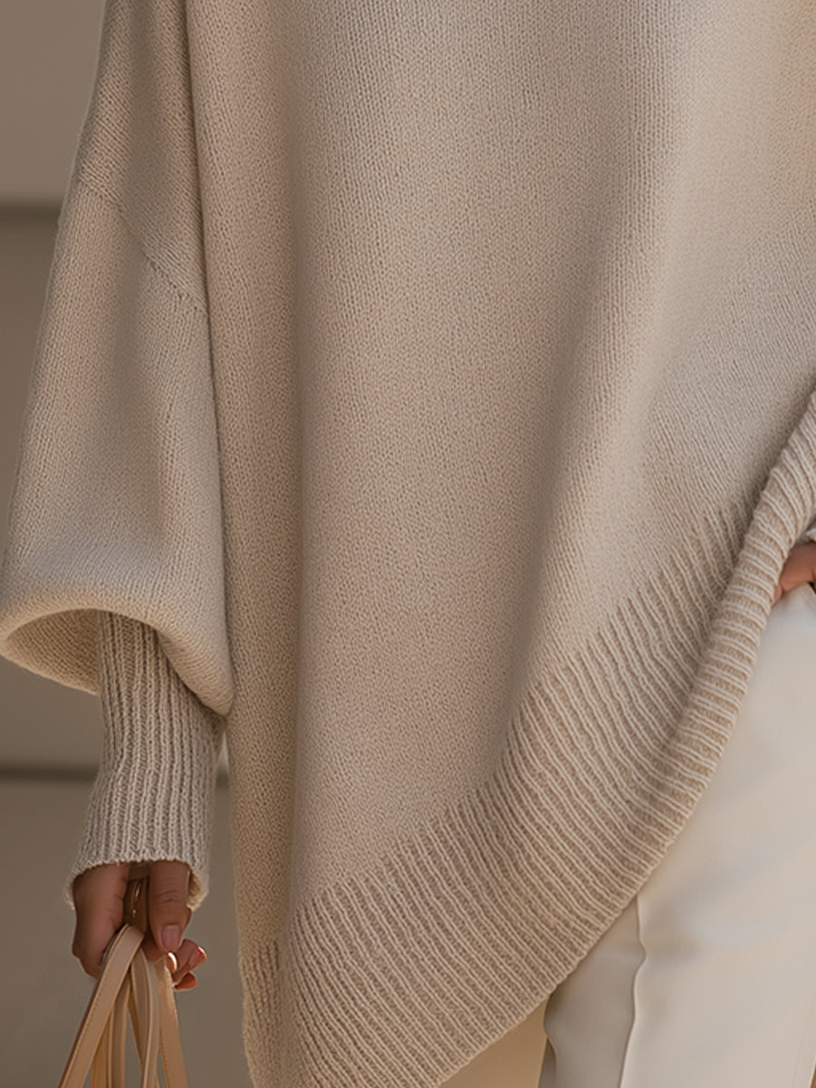 Bella Novelle oversized trui, achteraanzicht