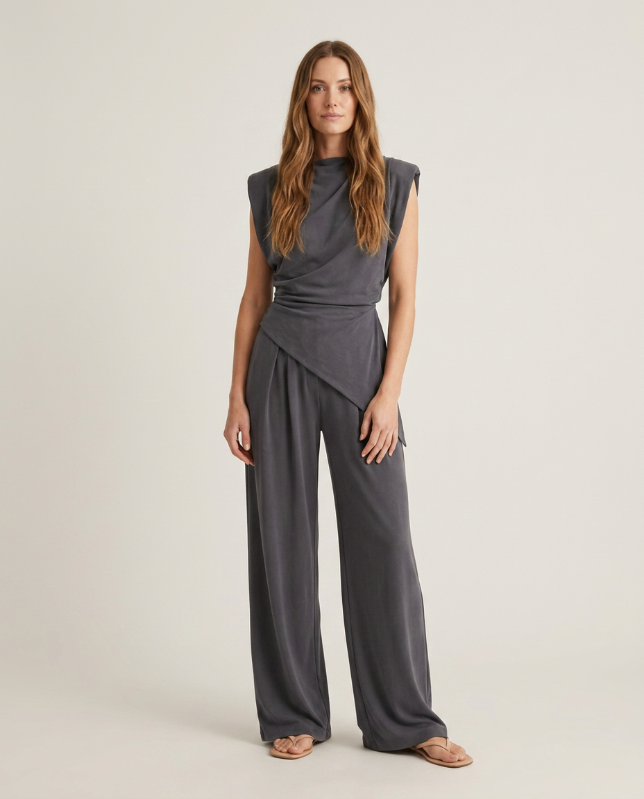 Bella Novelle tweedelige set, staand