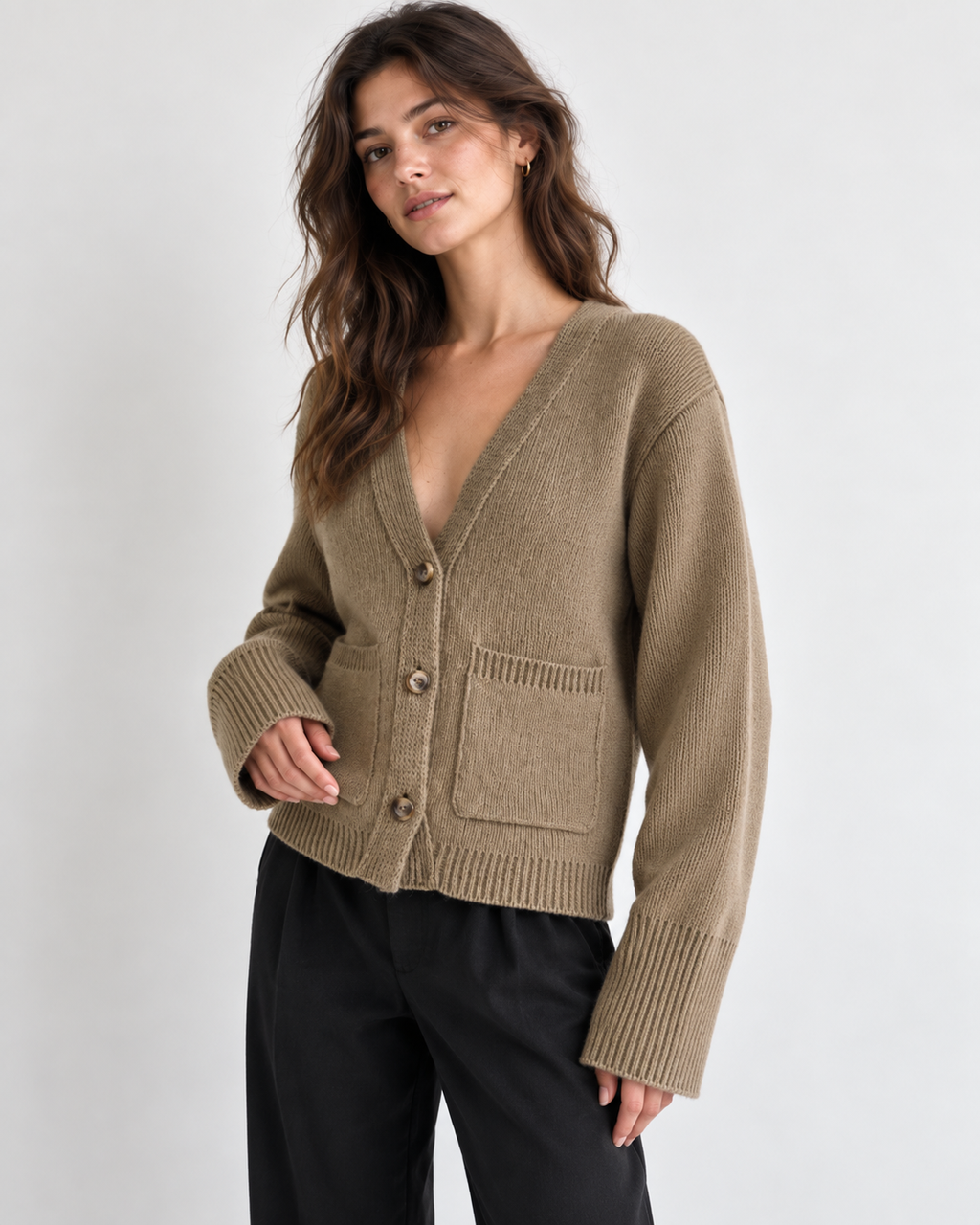 Bella Novelle vest in Beige