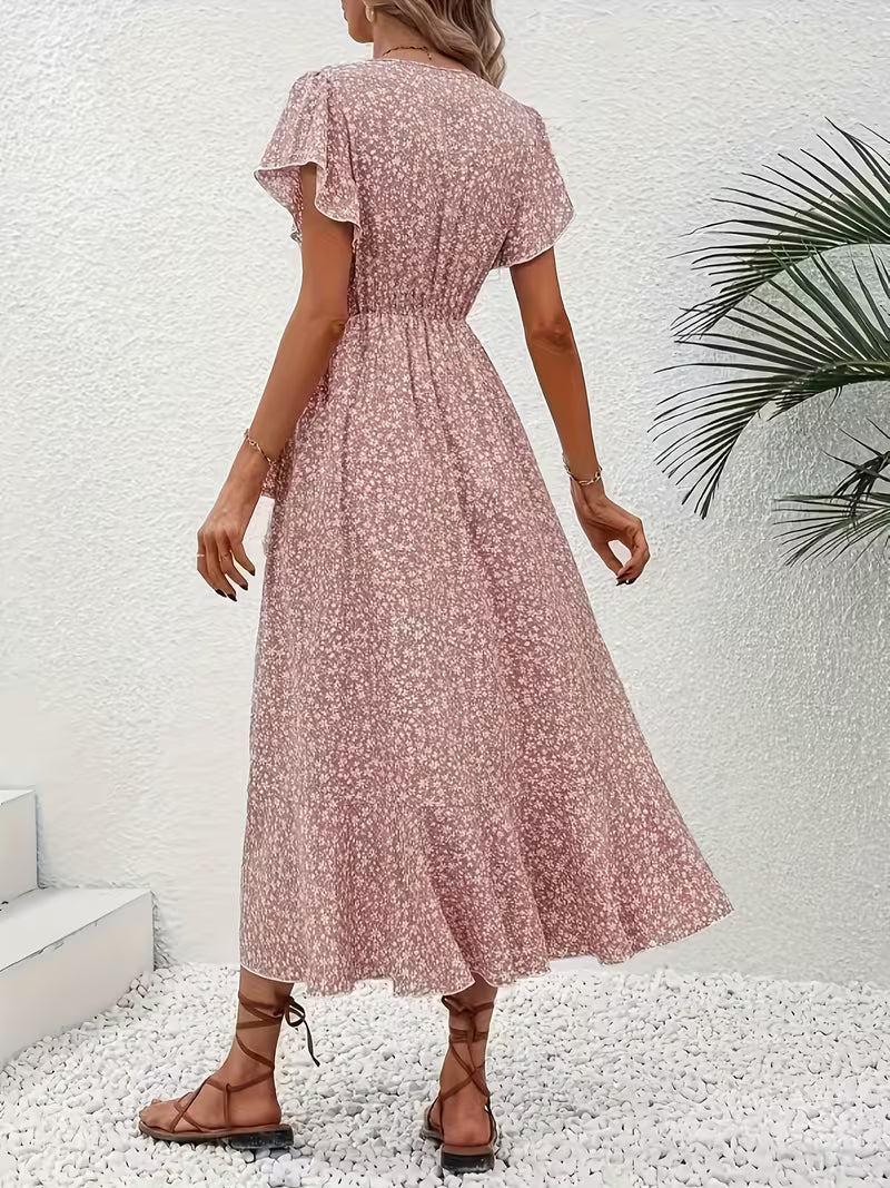 Bella Novelle wikkeljurk met bloemenprint, productfoto