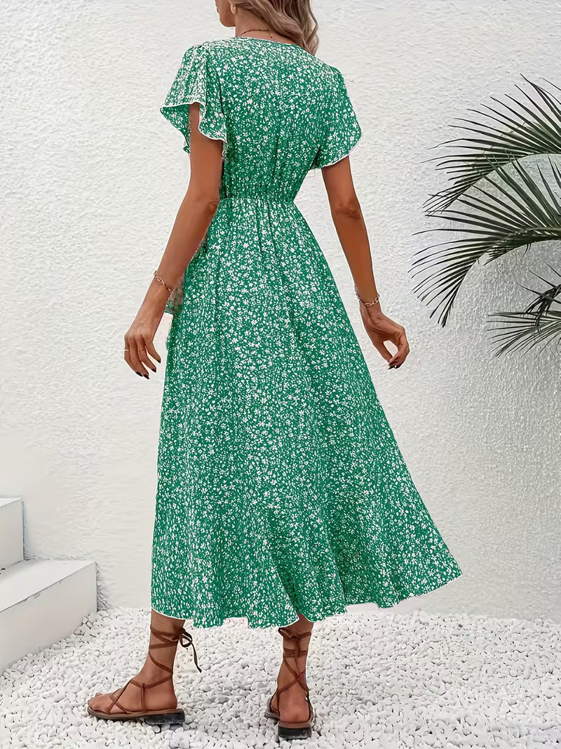 Bella Novelle wikkeljurk met bloemenprint, productfoto