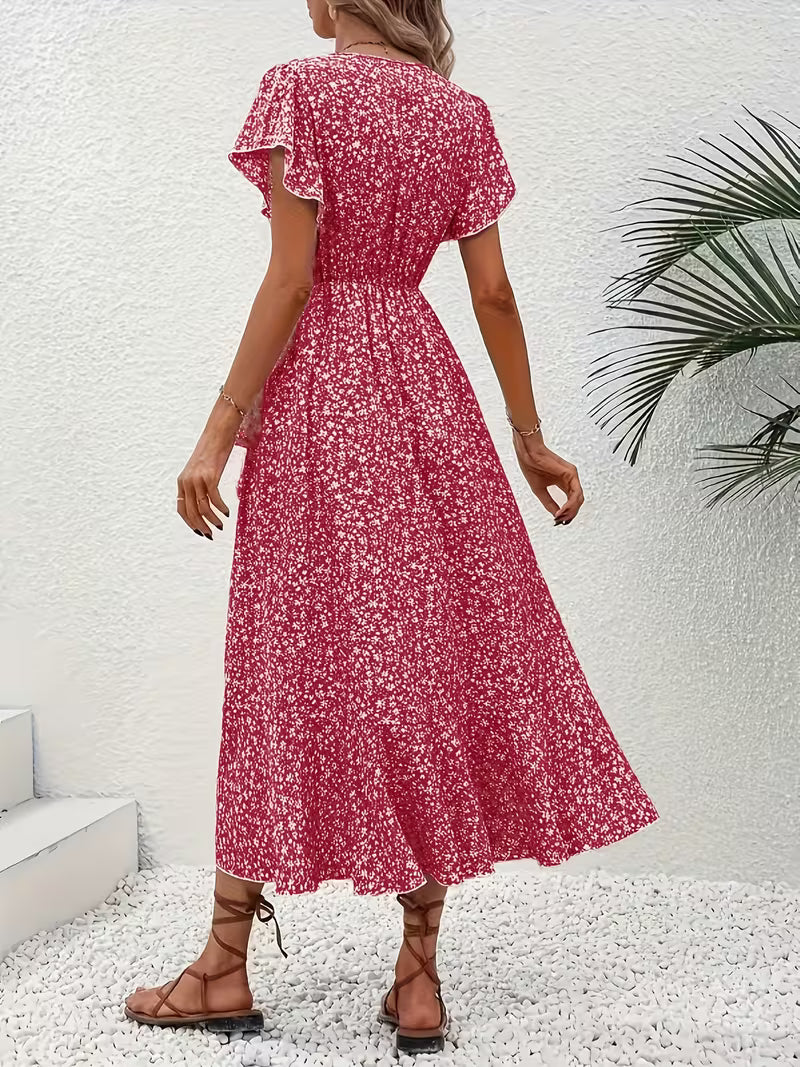 Bella Novelle wikkeljurk met bloemenprint, productfoto