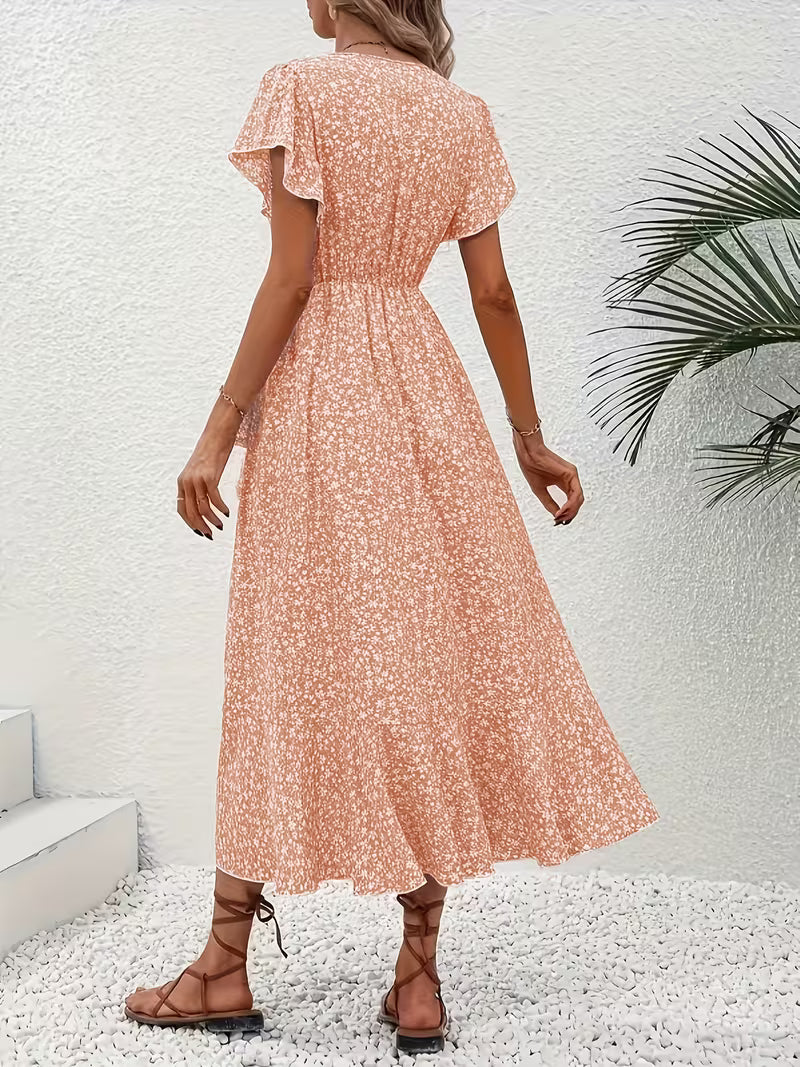 Bella Novelle wikkeljurk met bloemenprint, productfoto