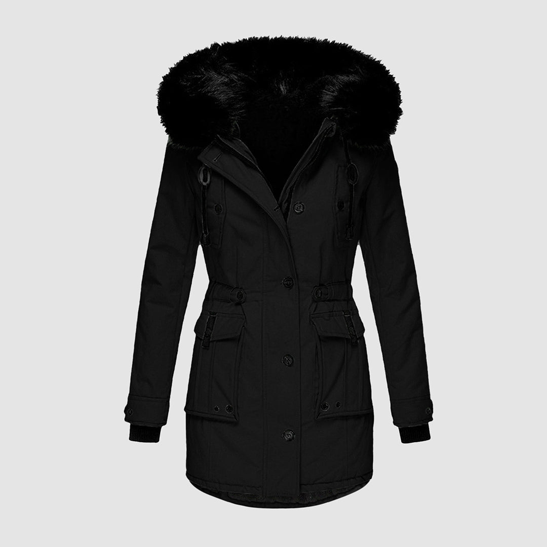 Bella Novelle winterjas in Zwart