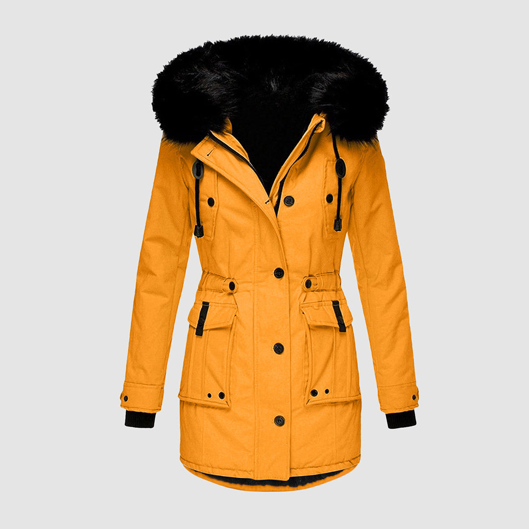 Bella Novelle winterjas in Goud